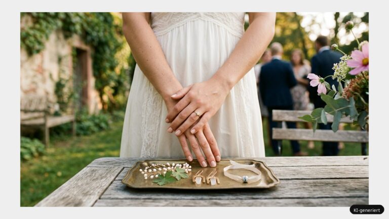 Die schönsten Brautaccessoires für die Hochzeitssaison 2027 (KI-generiertes Symbolbild)