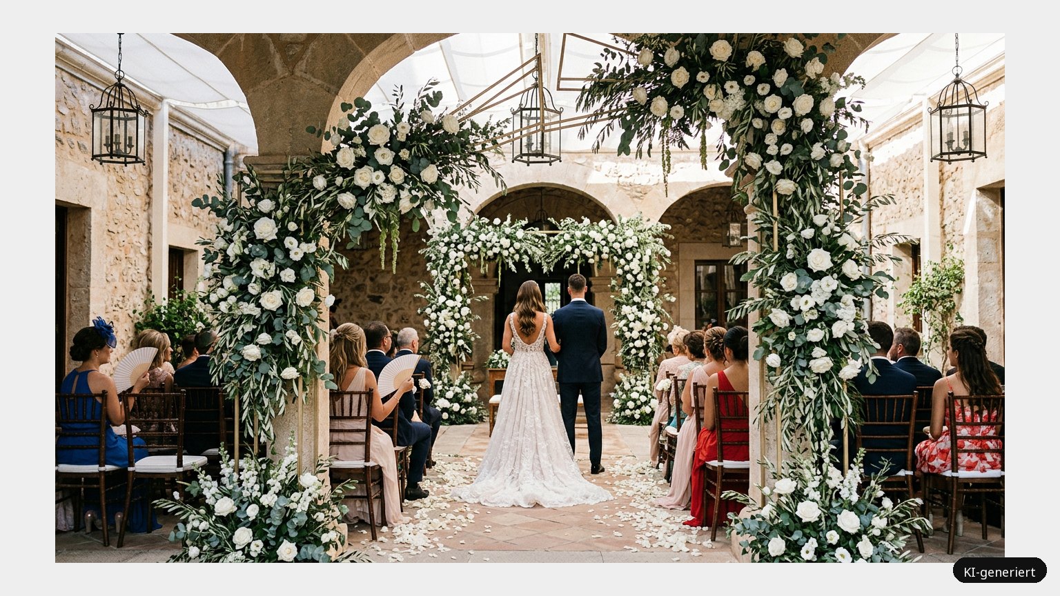 Die Traumhochzeit von Sergio Ramos (KI-generiertes Symbolbild)